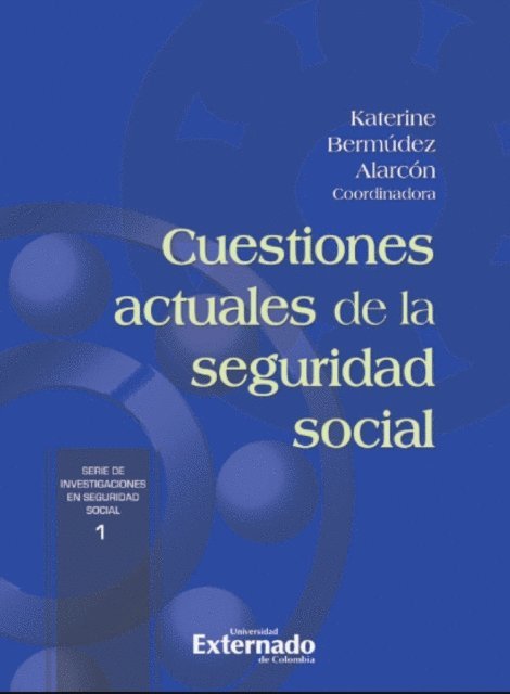 Katerine Bermudez Alarcon - Cuestiones actuales de la seguridad social, E-bok