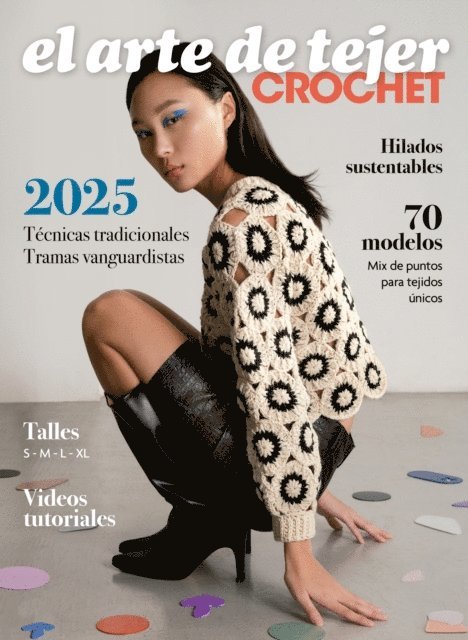 VV.AA - El arte de tejer crochet 2025, E-bok