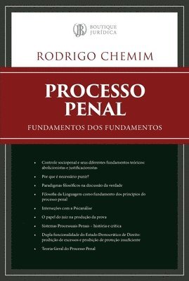 Rodrigo Chemim - Processo Penal, Häftad. Tillgänglighet: Lägg i varukorg