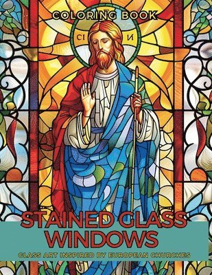 Enchanted Tones - Stained Glass Windows Coloring Book, Häftad
