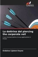 Endalew Lijalem Enyew - dottrina del piercing the corporate veil, Häftad