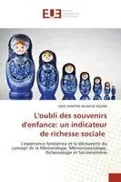 Yéble Martine-Blanche Poupin - L'oubli des souvenirs d'enfance, Häftad. Tillgänglighet: Lägg i varukorg