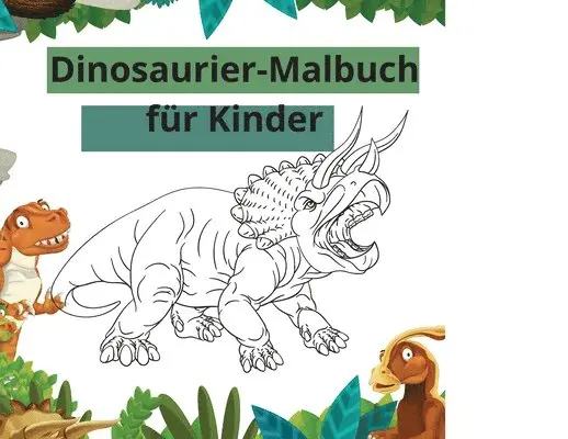 Tigger Creative - dinosaurier coloeing buch für kinder, Häftad. Tillgänglighet: Lägg i varukorg