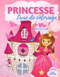 Livre de coloriage de princesses pour les filles de 3 a 9 ans