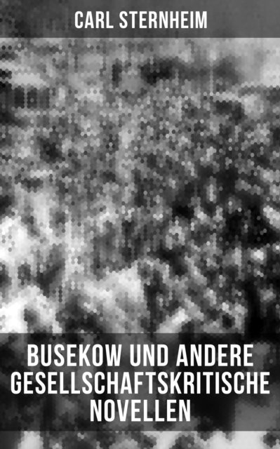 Carl Sternheim, Sophie Braun - Busekow und andere gesellschaftskritische Novellen, E-bok