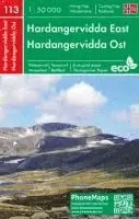 Spol. S R. O. Freytag - Berndt - Hardangervidda Ost, Wander - Radkarte 1 : 50 000, Övrigt. Tillgänglighet: Lägg i varukorg