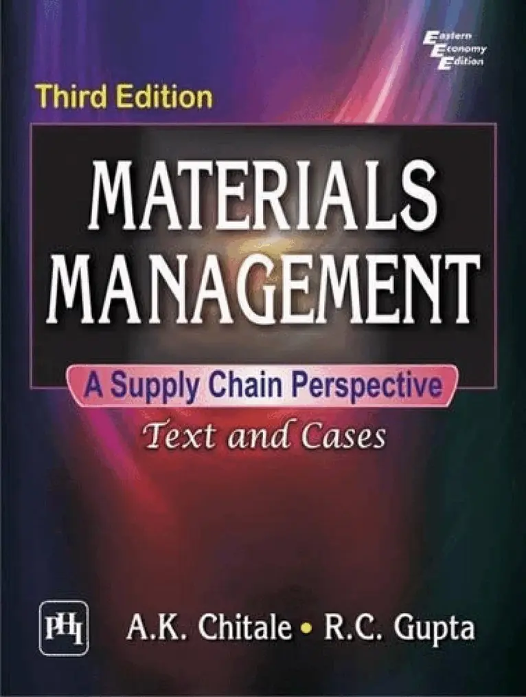 A.K. Chitale, R.C. Gupta - Materials Management: A Supply Chain Perspective, Häftad. Tillgänglighet: Lägg i varukorg