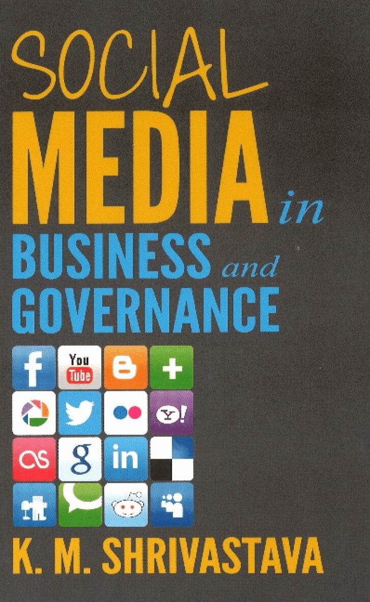 K M Shrivastava - Social Media in Business & Governance, Häftad