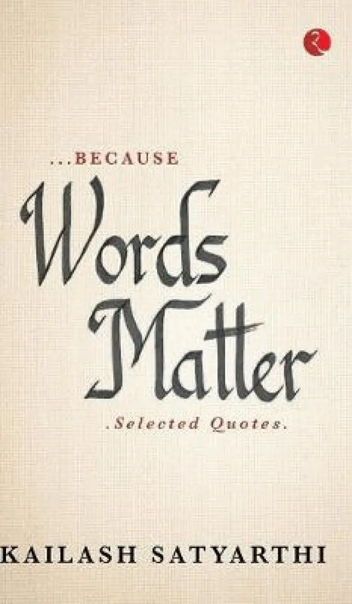 Kailash Satyarthi - Because Words Matter, Inbunden. Tillgänglighet: Lägg i varukorg