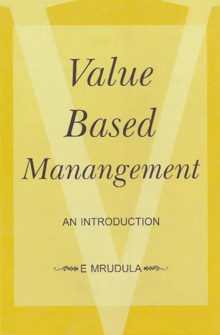 E Mrudula - Value Based Management, Inbunden. Tillgänglighet: Lägg i varukorg