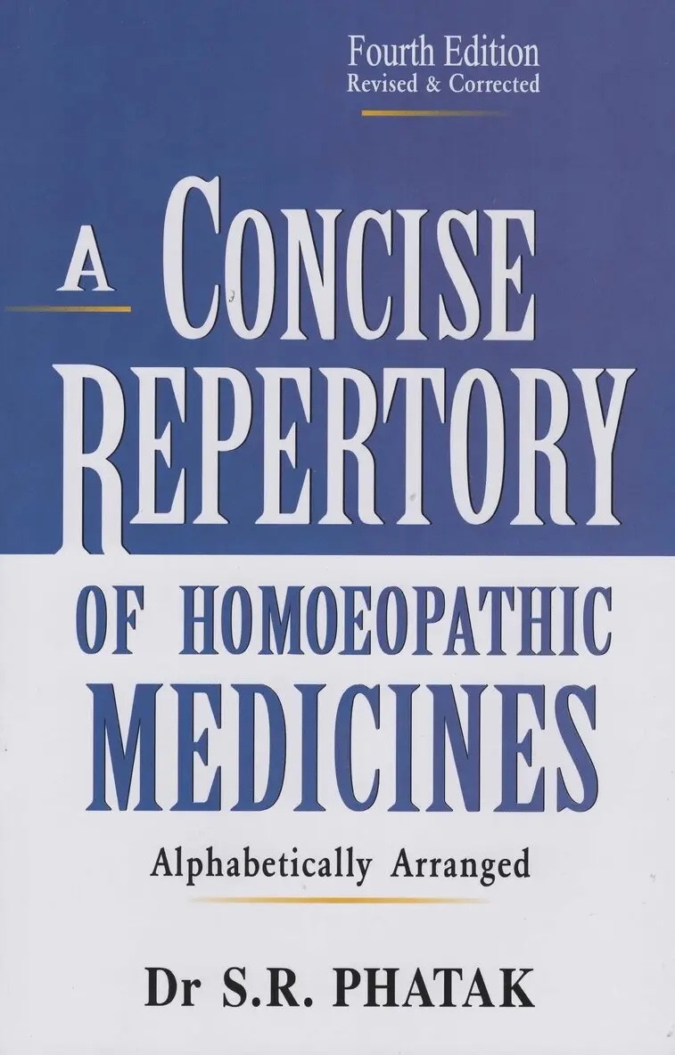 S. R. Phatak - Concise Repertory of Homeopathic Medicines, Häftad. Tillgänglighet: Lägg i varukorg