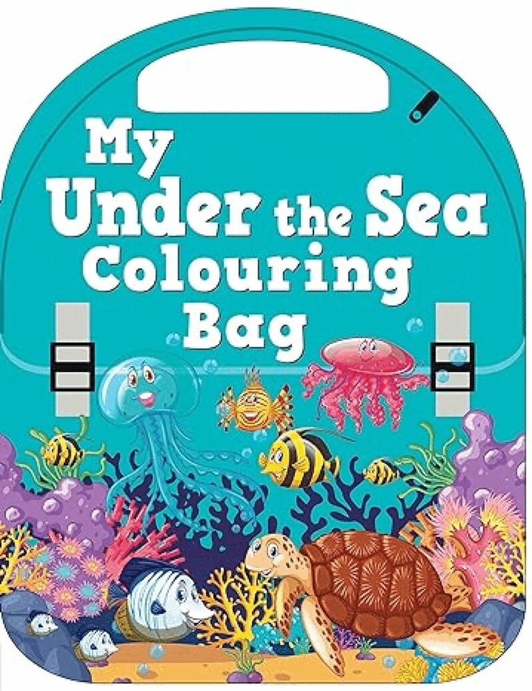 Moonstone - My Under The Sea Colouring Bag, Häftad