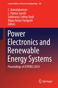 Power Electronics and Renewable Energy Systems