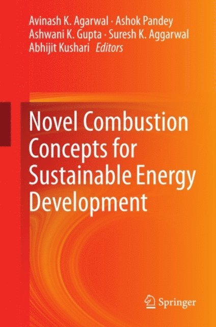 Abhijit Kushari, Suresh K. Aggarwal, Ashwani K. Gupta, Ashok Pandey, Avinash K Agarwal - Novel Combustion Concepts for Sustainable Energy Development, E-bok