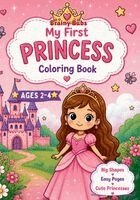 Rose Brown - My First Princess Coloring Book, Häftad