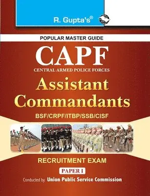 Rph Editorial Board - CAPF Central Armed Police Forces, Häftad. Tillgänglighet: Lägg i varukorg