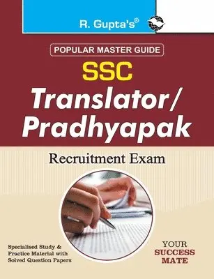 RPH Editorial Board - Ssc Junior Translators Exam Guide, Häftad. Tillgänglighet: Lägg i varukorg