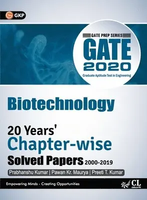 Prabhanshu Kumar - Gate 2020: 20 Years Chapterwise Solved Papers (2000-2019) - Biotechnology, Häftad. Tillgänglighet: Lägg i varukorg