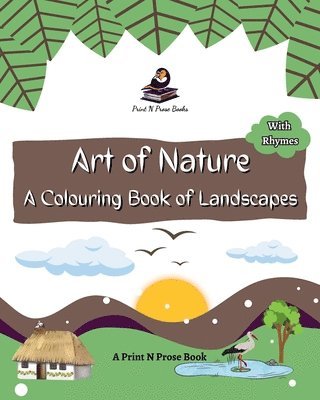 Art of Nature: A Colouring Book of Landscapes - Scenery Coloring Book for Kids - Beautiful Coloring - Colouring Activity Book for 6 to 9 Years Old, Häftad