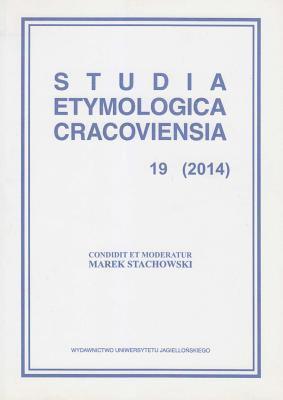 Archeobooks - Studia Etymologica Cracoviensia 19 (2014), Häftad. Tillgänglighet: Tillfälligt slut