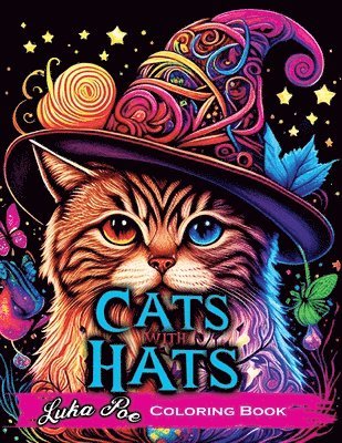 Luka Poe - Cats with Hats Coloring Book, Häftad. Tillgänglighet: Lägg i varukorg