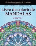 Livro de colorir de mandalas