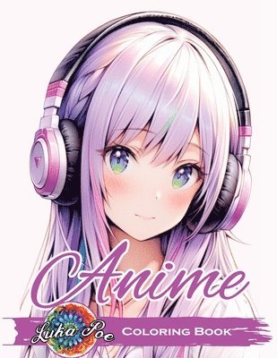 Luka Poe - Anime Coloring Book for Adults, Häftad