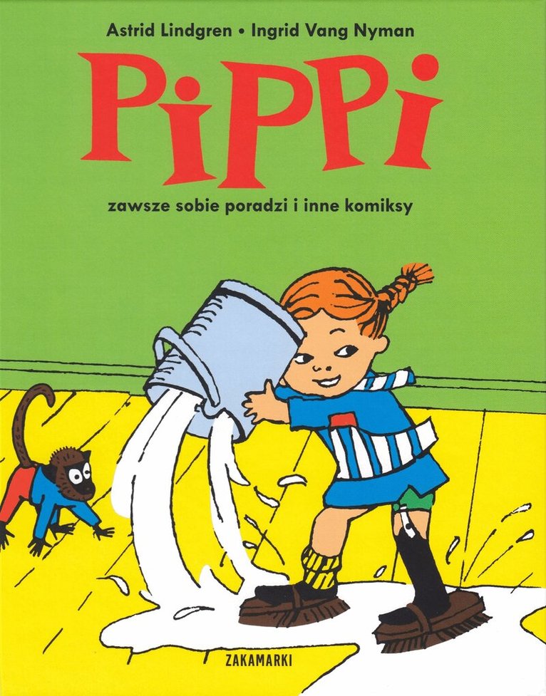 Astrid Lindgren - Pippi ordnar allt (Polska), Inbunden