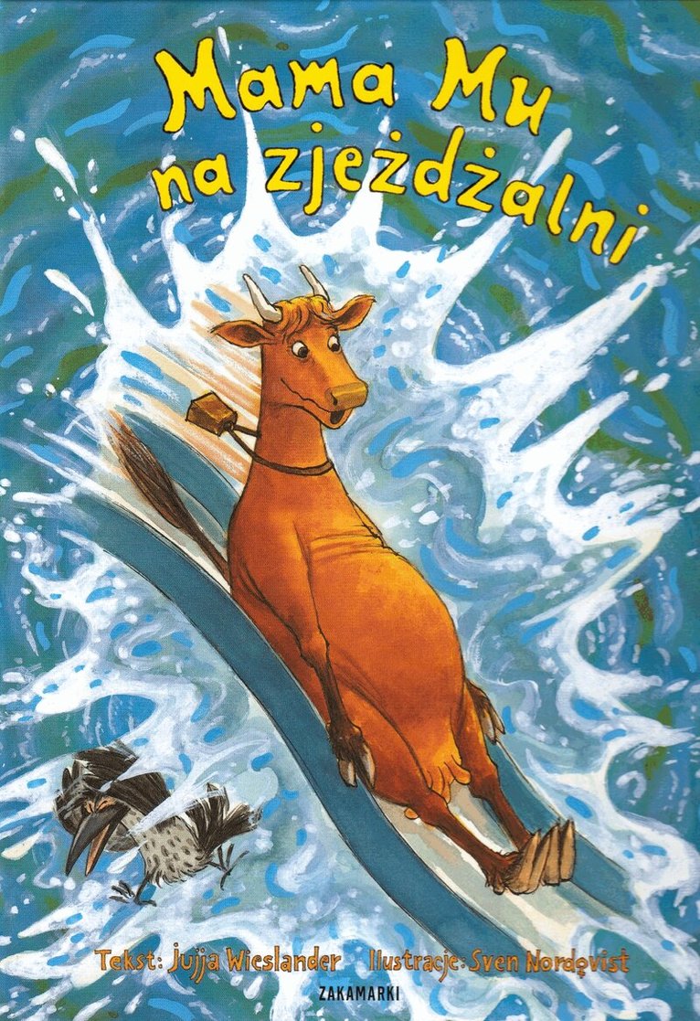 Jujja Wieslander - Mamma Mu åker rutschkana (Polska), Inbunden