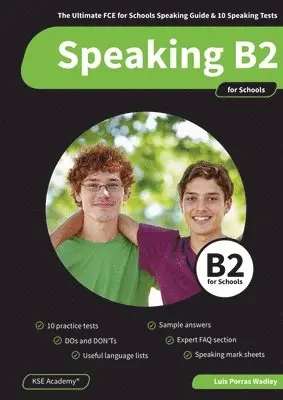 Luis Porras Wadley - Speaking B2 for Schools, Häftad. Tillgänglighet: Lägg i varukorg