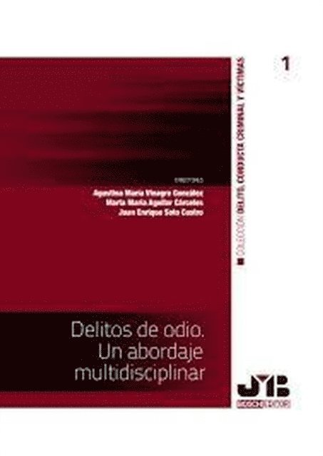 Juan Enrique Soto Castro, Marta Maria Aguilar Carceles, Agustina Maria Vinagre Gonzalez - Delitos de odio. Un abordaje multidisciplinar, E-bok