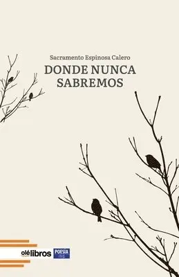 Sacramento Espinosa Calero - Donde nunca sabremos, Häftad. Tillgänglighet: Lägg i varukorg