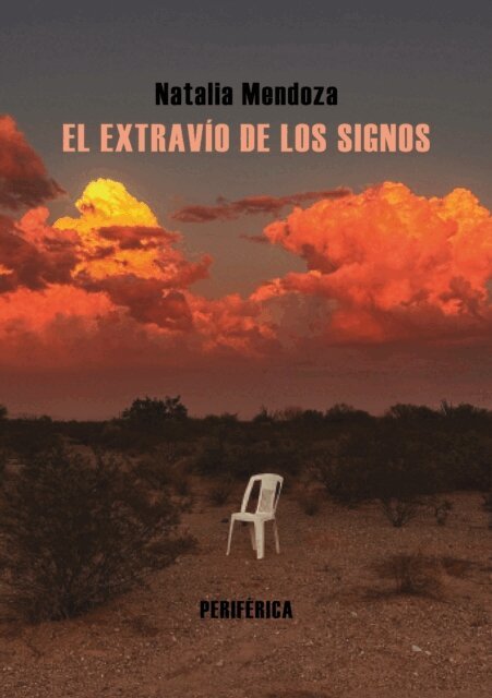 Natalia Mendoza - El extravio de los signos, E-bok