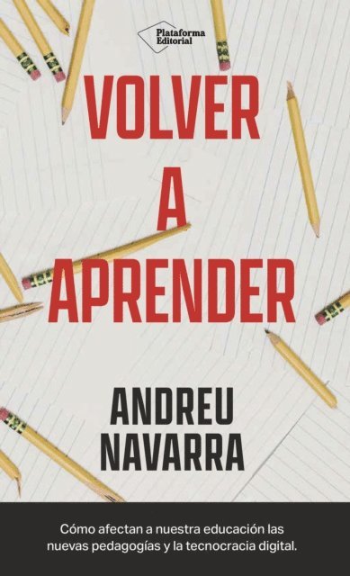 Andreu Navarra - Volver a aprender, E-bok