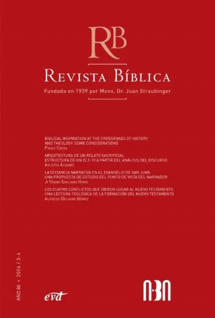 Asociacion Biblica (ABA) Argentina - Revista Bíblica 2024/3-4 - Año 86, E-bok. Tillgänglighet: Lägg i varukorg
