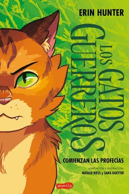 Erin Hunter - Los Gatos Guerreros: Comienzan las profecias (una novela grafica), E-bok