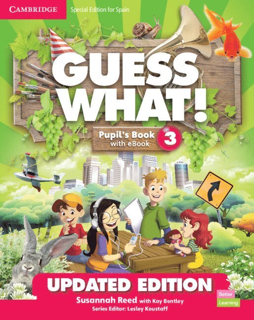 Guess What! Level 3 Pupil's Book with Enhanced eBook Special Edition for Spain Updated