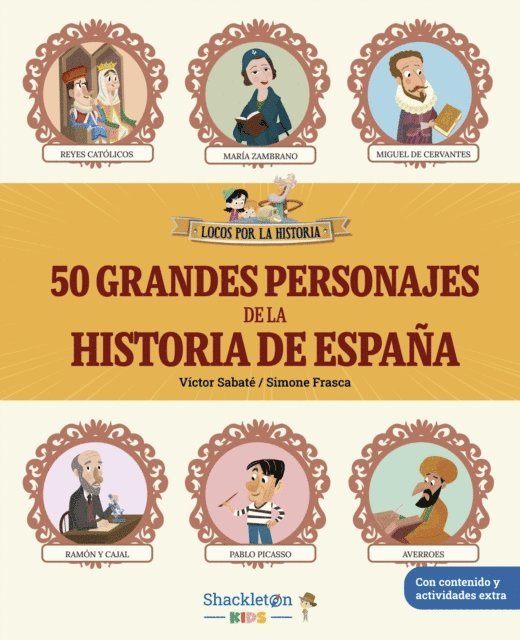 Victor Sabate - 50 grandes personajes de la historia de España, E-bok