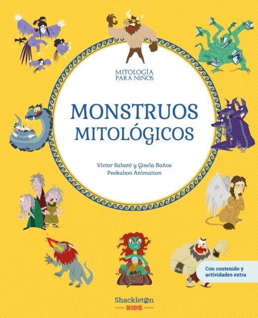 Gisela Banos, Victor Sabate - Monstruos mitologicos, E-bok