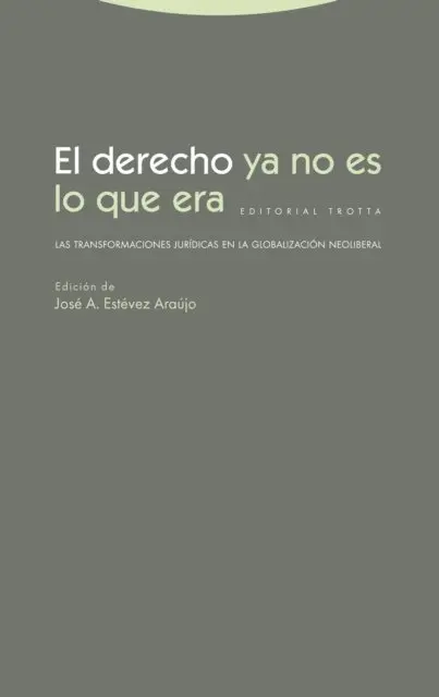 Jose A. Estevez Araujo - El derecho ya no es lo que era, E-bok. Tillgänglighet: Lägg i varukorg