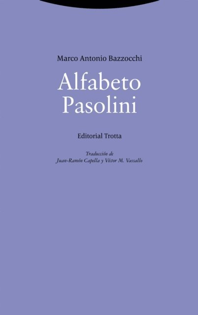 Marco Antonio Bazzocchi - Alfabeto Pasolini, E-bok