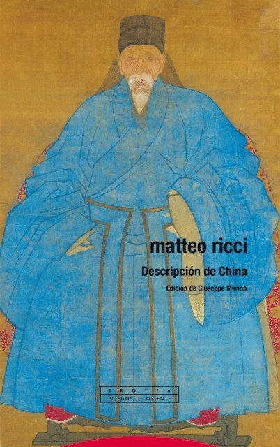 Matteo Ricci - Descripción de China, E-bok