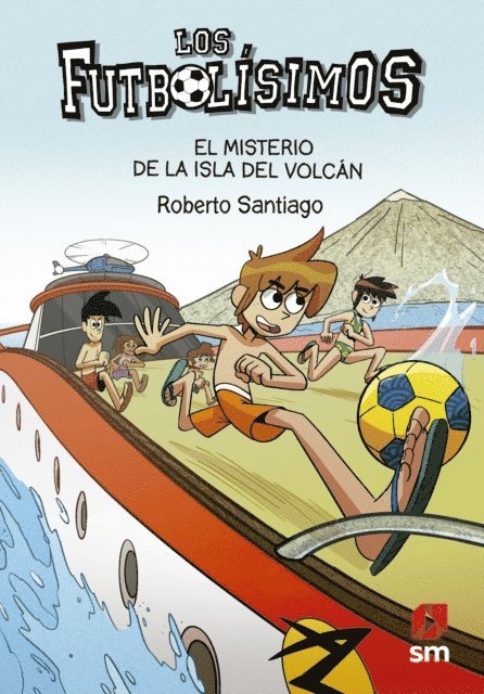 Roberto Santiago - Los Futbolísimos 18. El misterio de la isla del volcán, E-bok