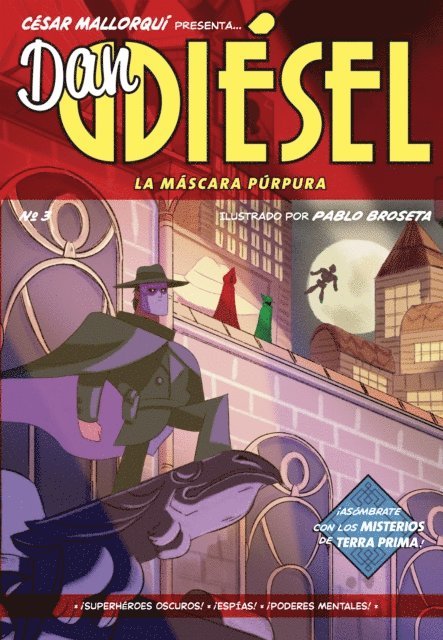Cesar Mallorqui - Dan Diésel 3: La máscara púrpura, E-bok