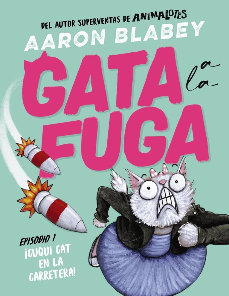 Aaron Blabey - Cat on the Run in Cat of Death! (Spanska), Inbunden