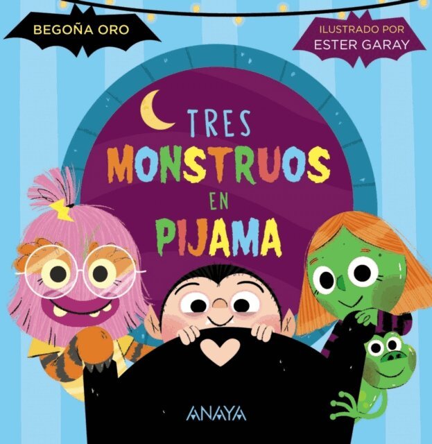 Begona Oro - Tres monstruos en pijama, E-bok