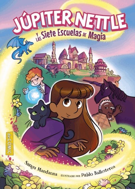 Sangu Mandanna - Jupiter Nettle y las Siete Escuelas de Magia, E-bok