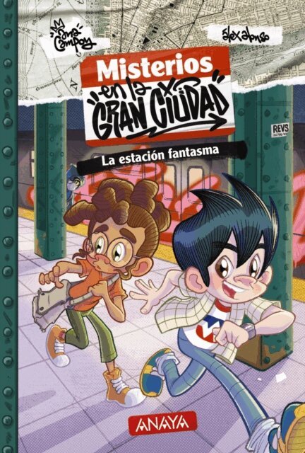 Ana Campoy - Misterios en la gran ciudad 2. La estación fantasma, E-bok