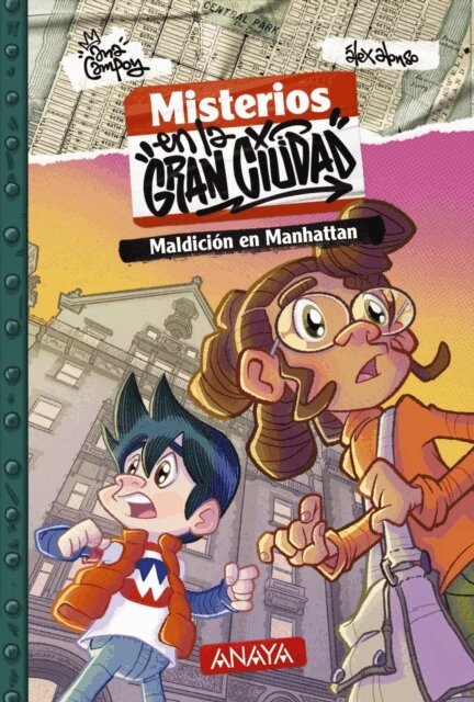 Ana Campoy - Misterios en la gran ciudad 3. Maldición en Manhattan, E-bok