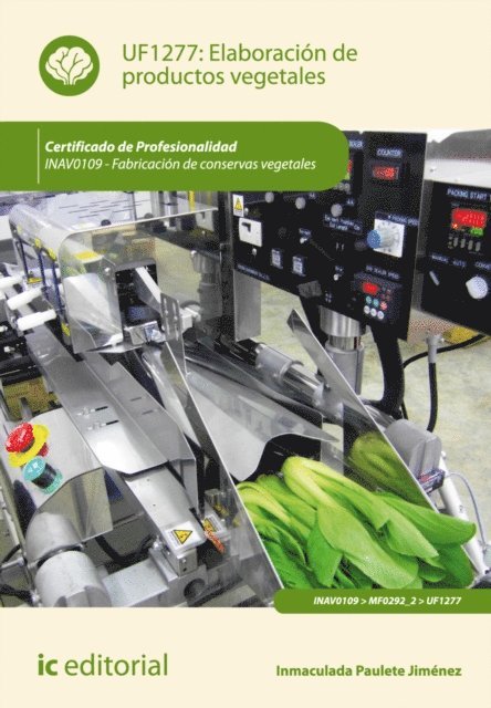 Elaboracion de productos vegetales. INAV0109